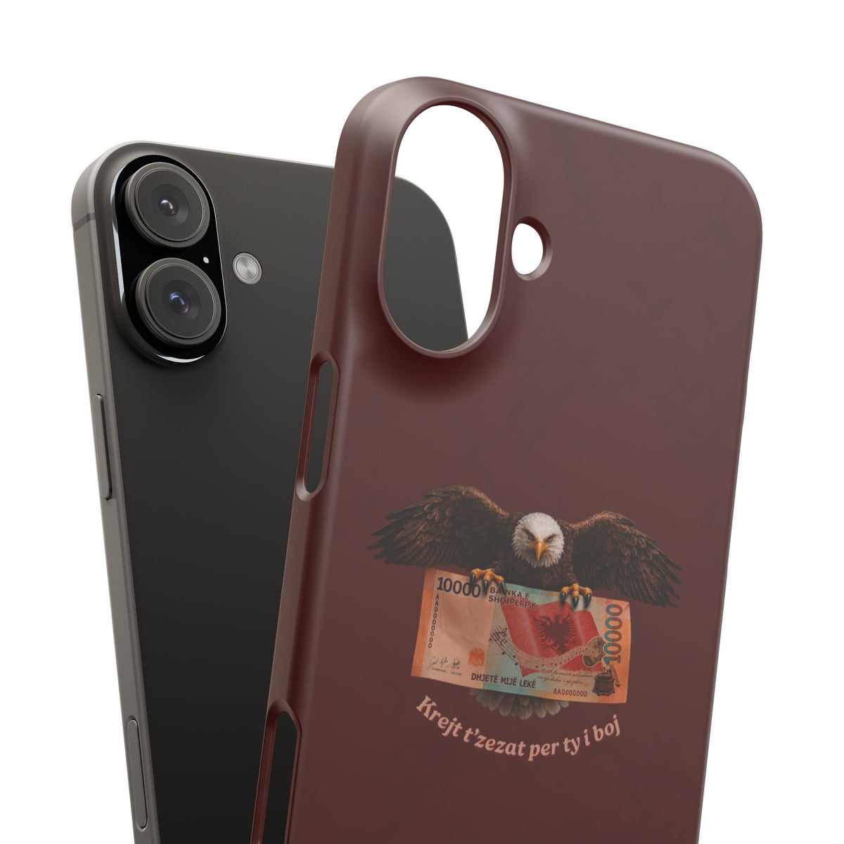 "Krejt t'zezat per ty i boj" Snap Case