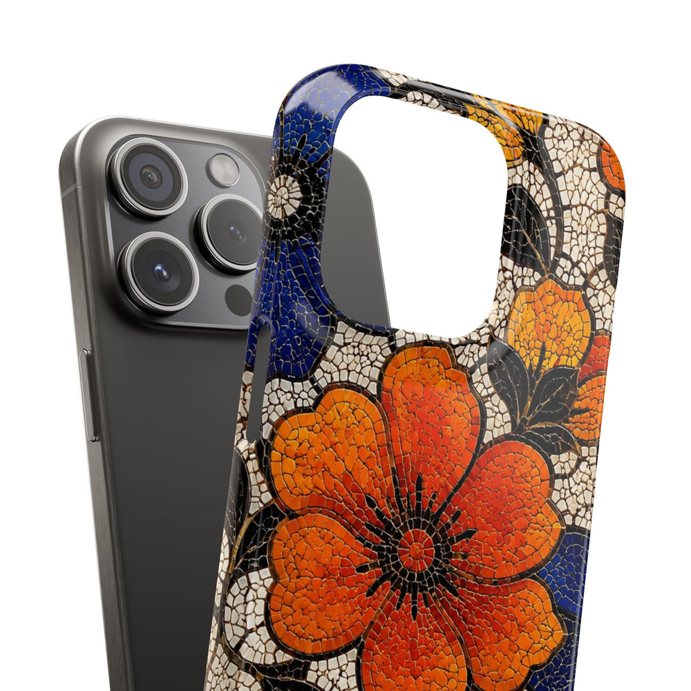 Floral Mosaic Snap Case