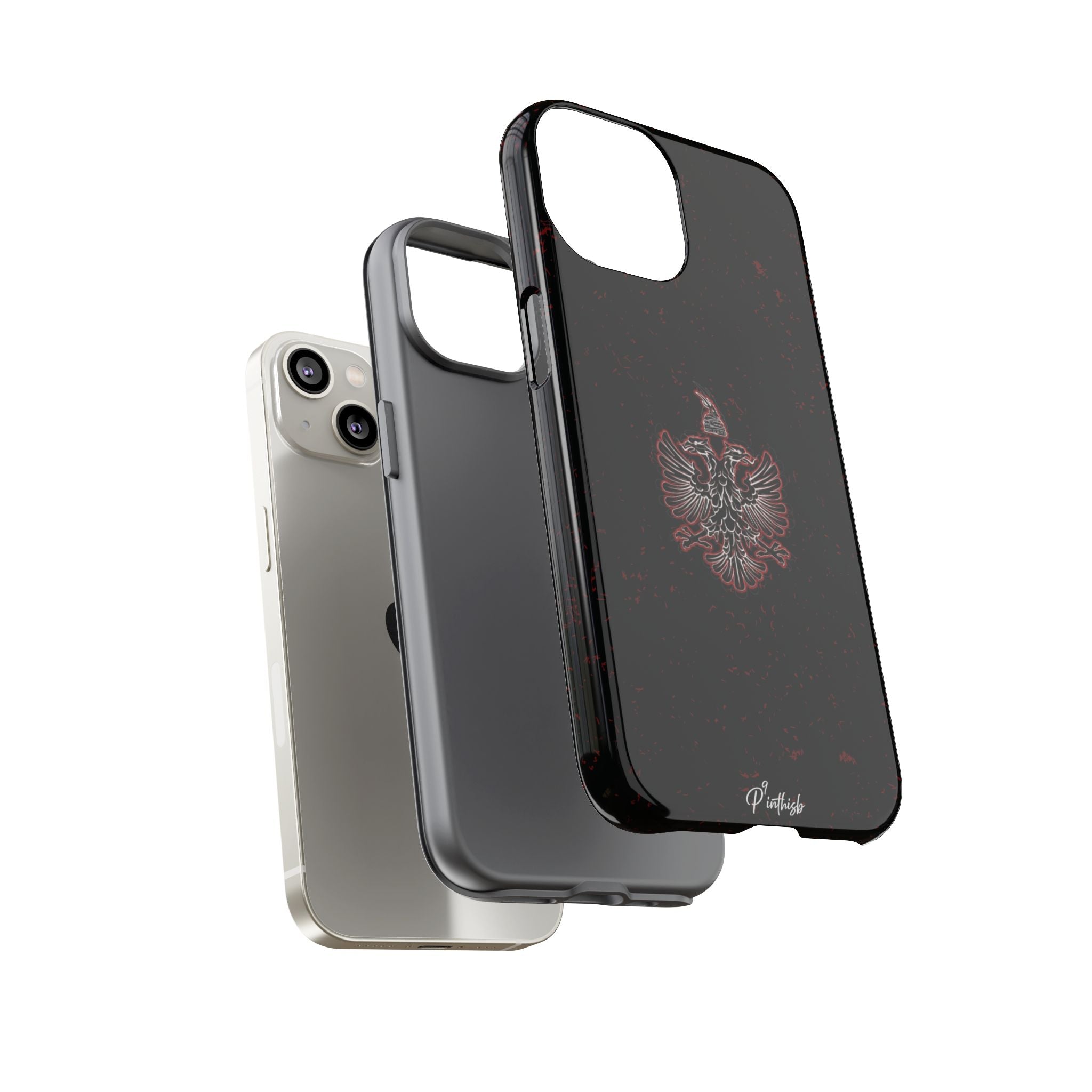 Albanian eagle Tough Phone Case