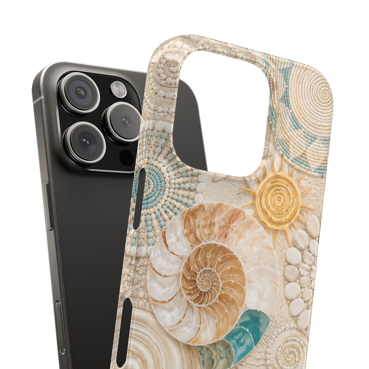 Coastal Seashell Snap Case