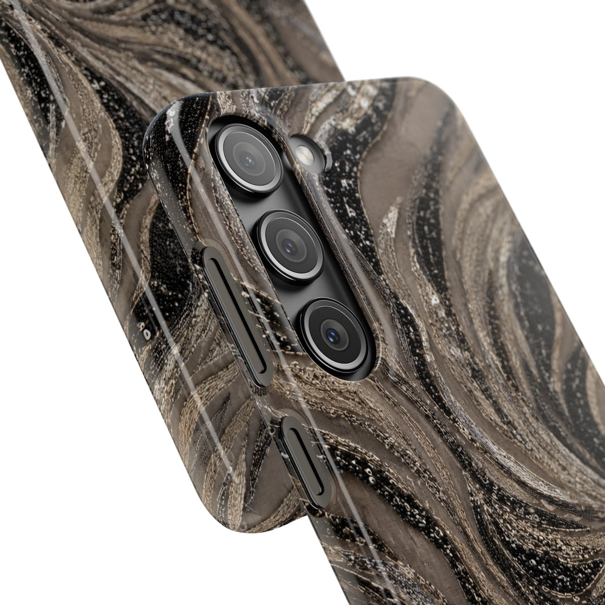 Neutral Swirl Protective Snap Case