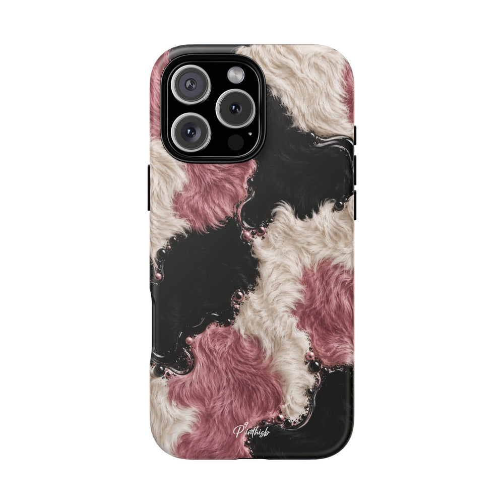 Cow Print Swirl Tough Case