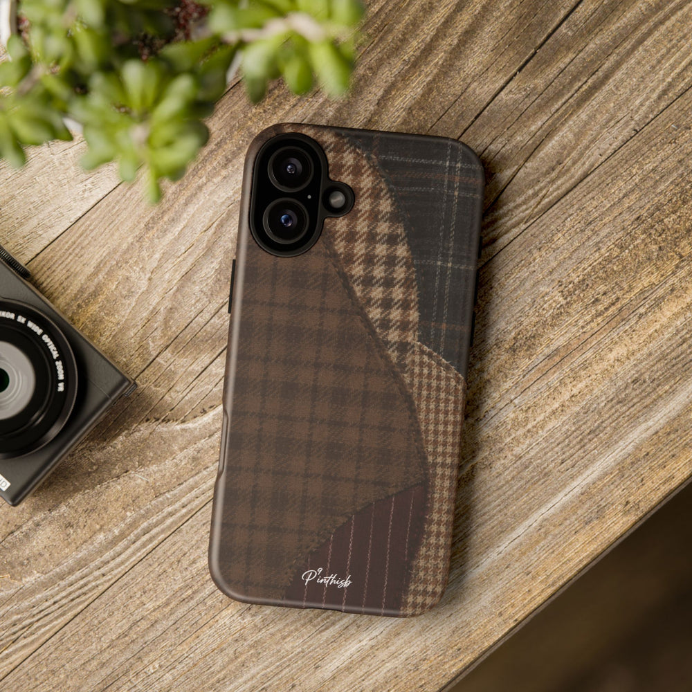 Rustic Brown Retro Tough Case