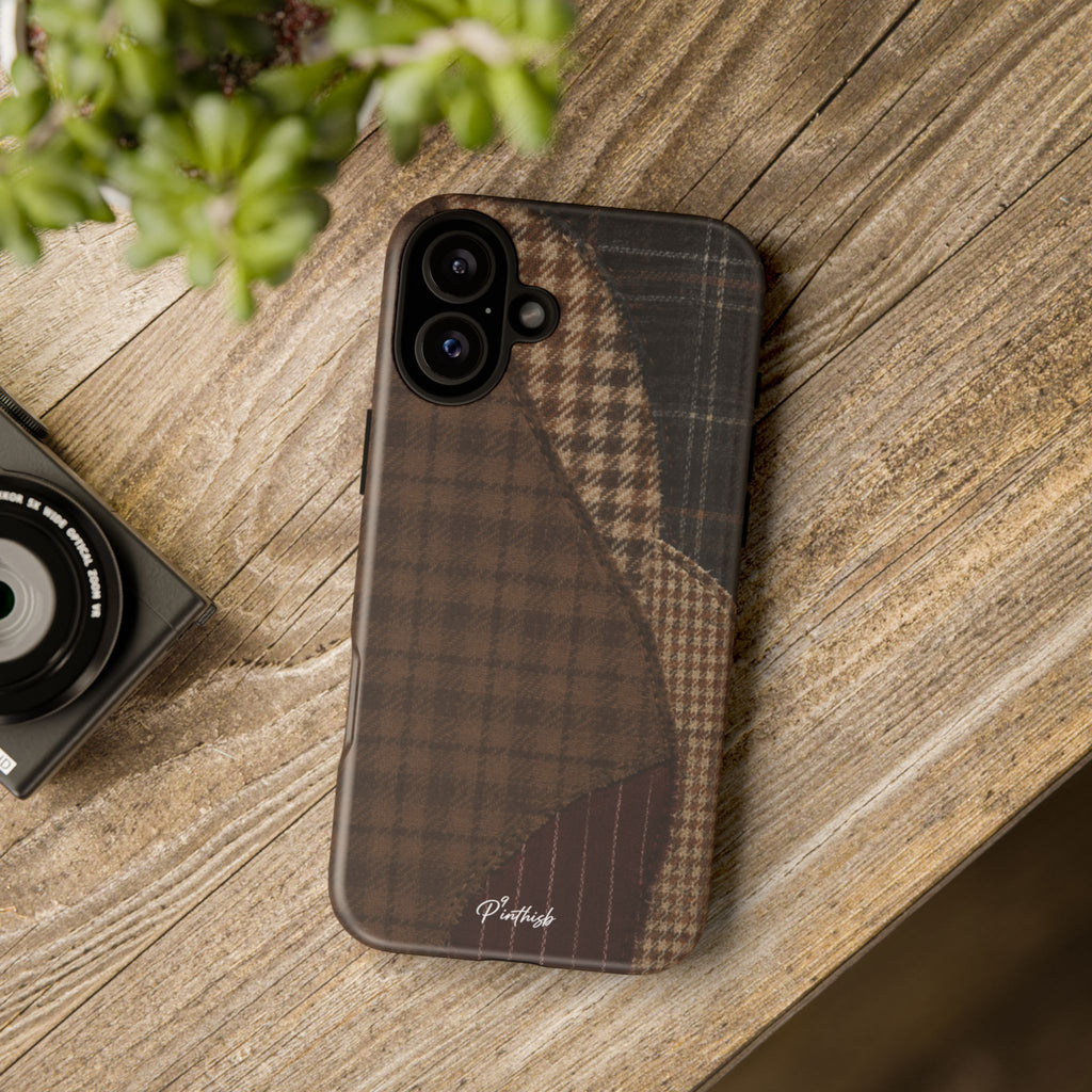 Rustic Brown Retro Tough Case
