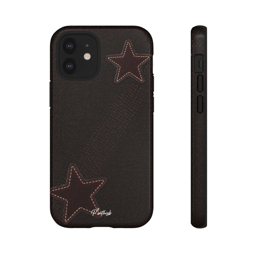 Rustic Stitched Star Phone Case