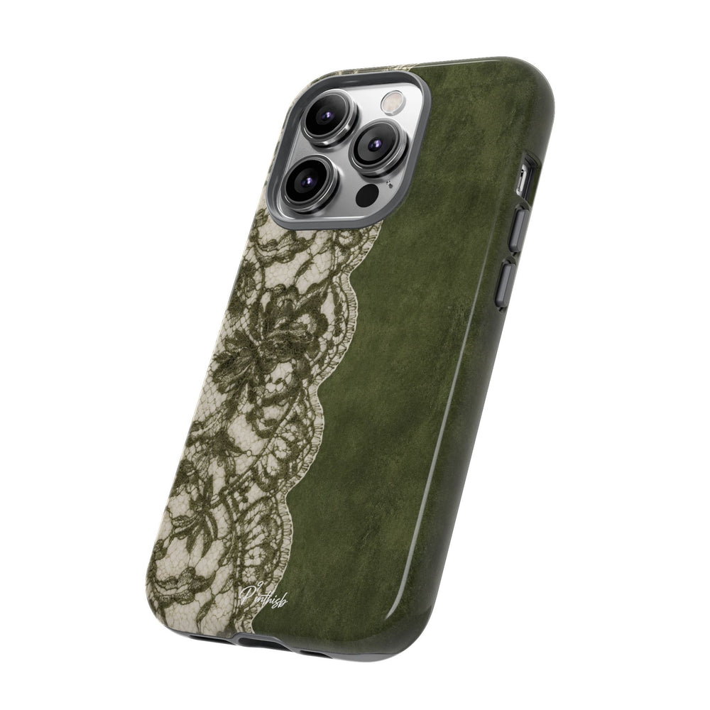 Olive Lace Tough Case
