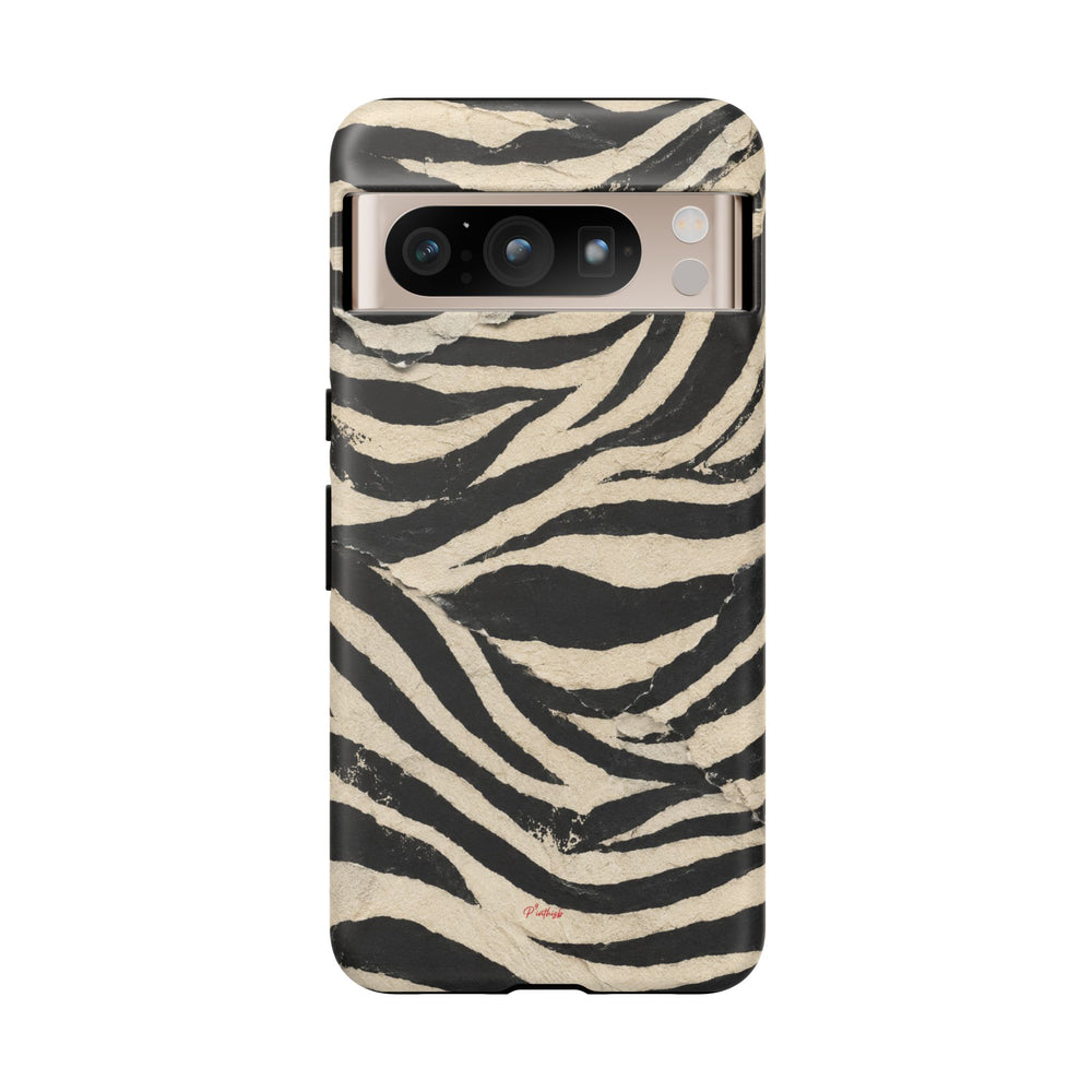 Wavy Peach & Mauve Tough Case
