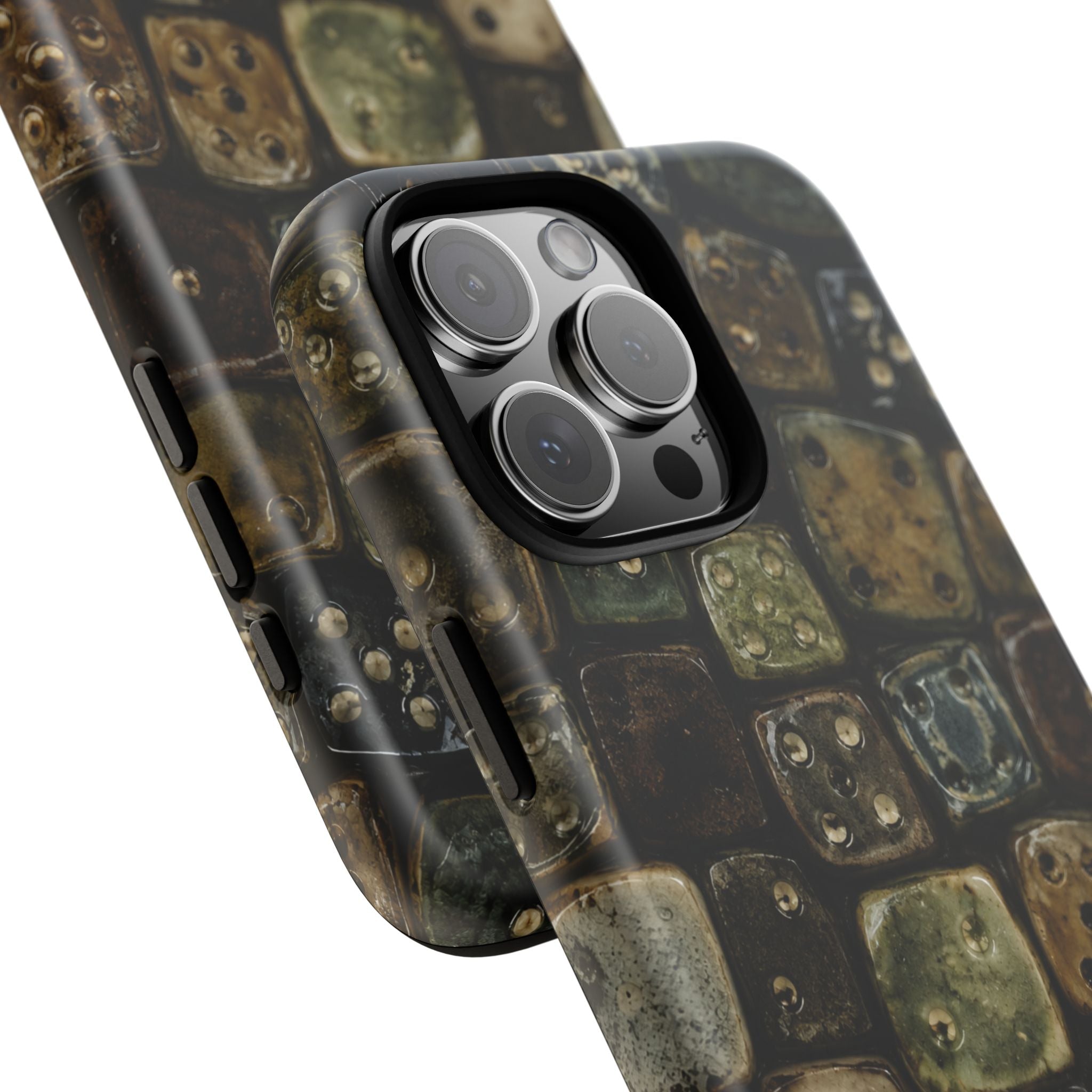 Vintage Dice Tile Phone Case