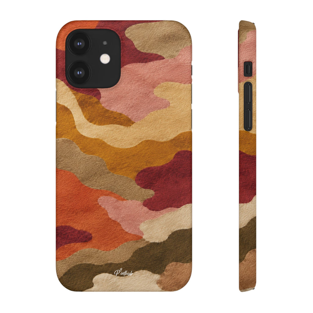 Watercolour Camo Snap Case