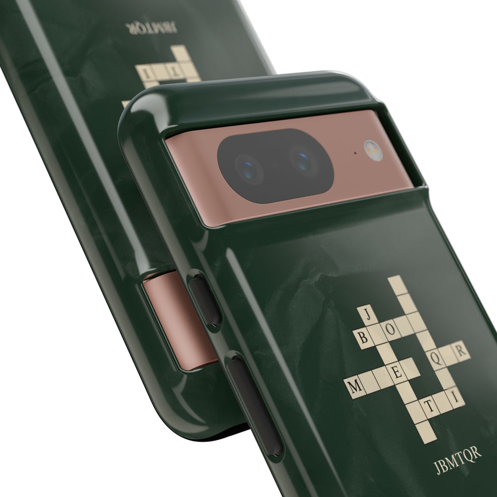 "JBMTQR crossword" Tough Phone Case