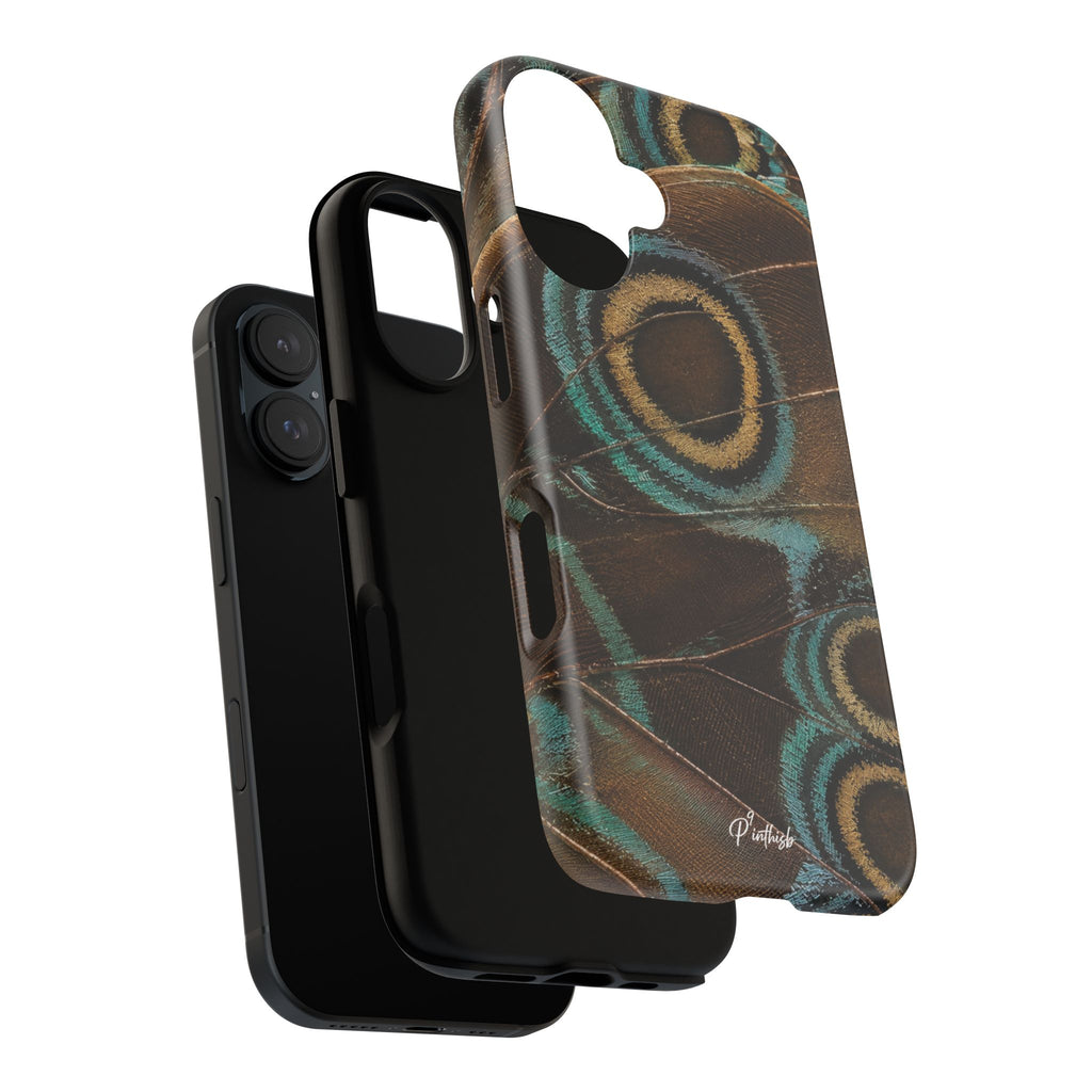 Peacock Feather Pattern Tough Case