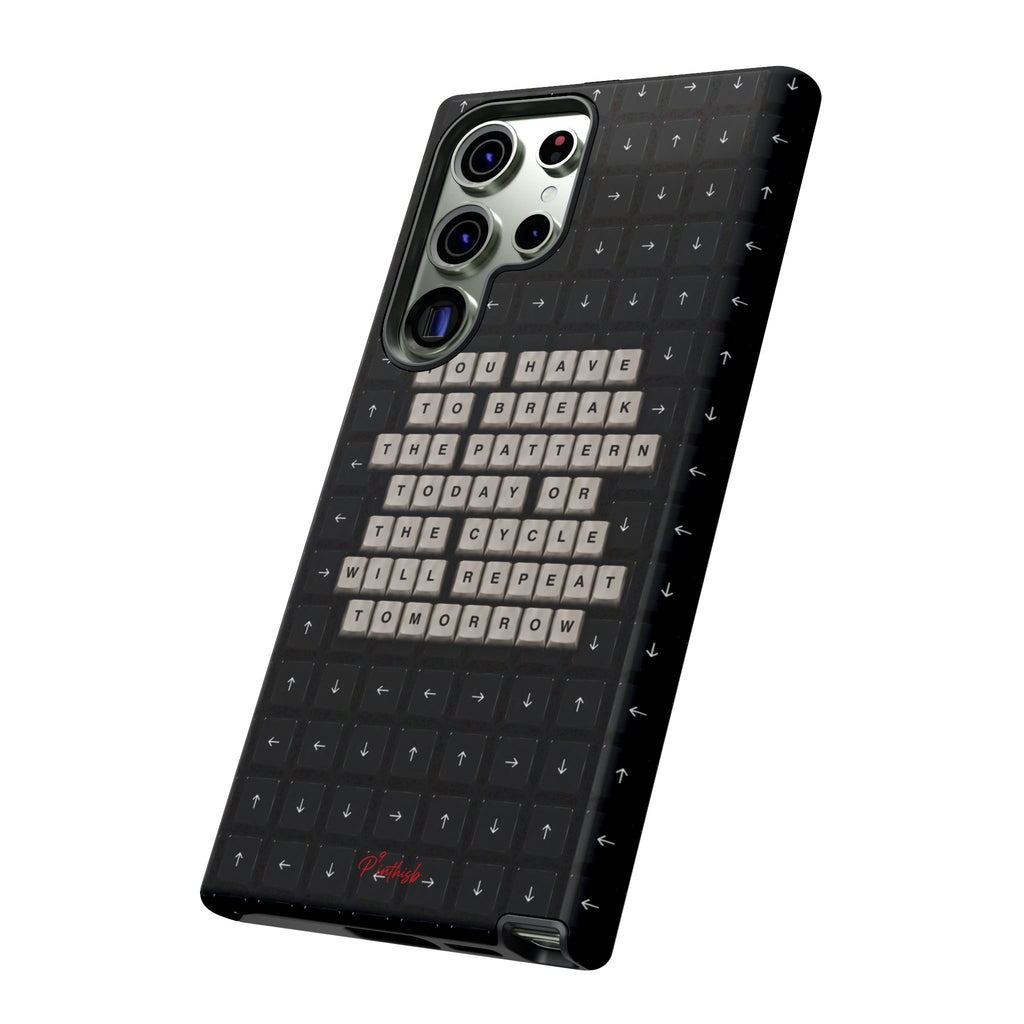 "Break the pattern" Keyboard Tough Case