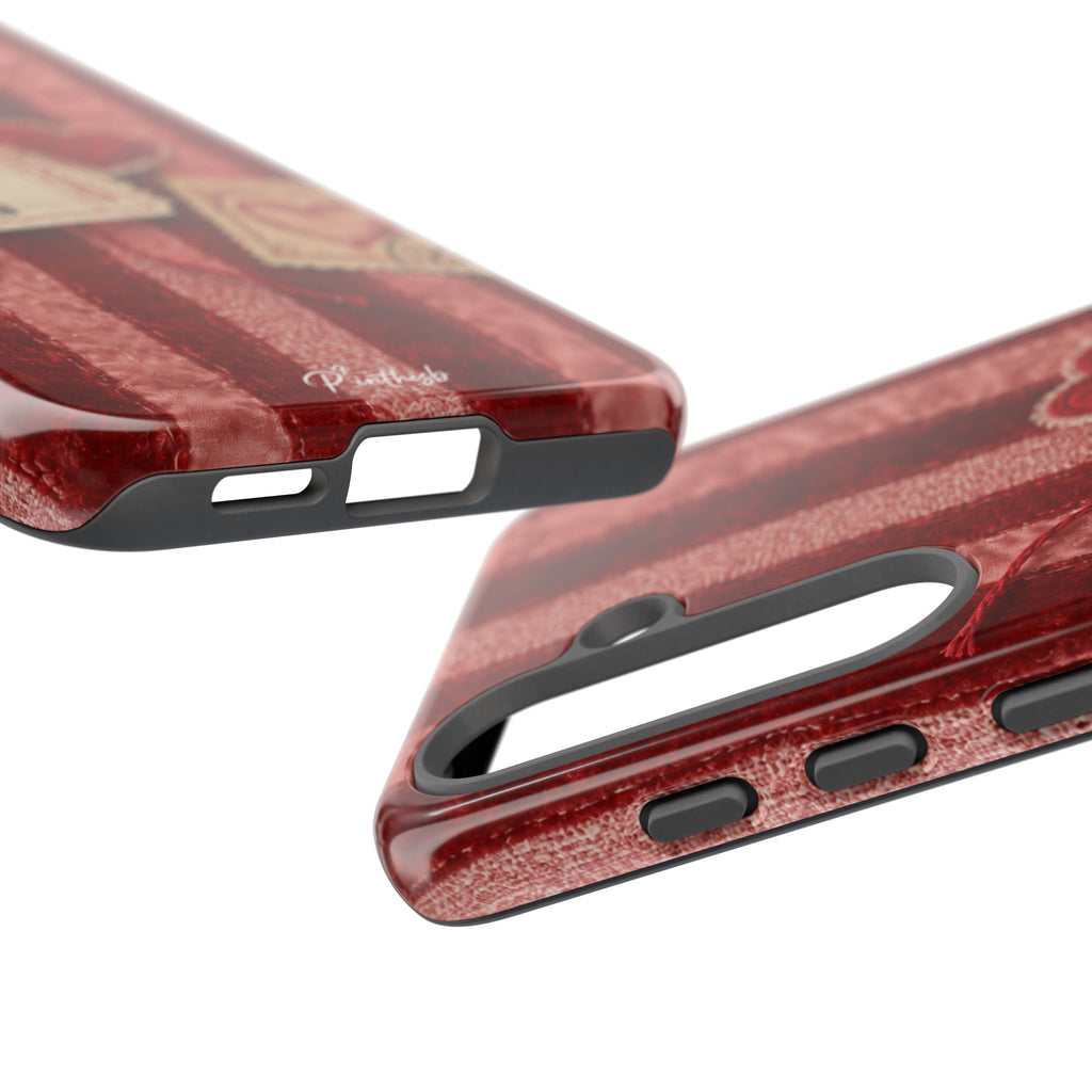 “Good Things Are Coming” Red Phone Case