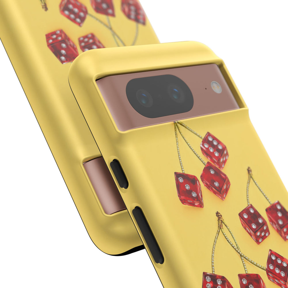 Cherry Dice Tough Phone Case