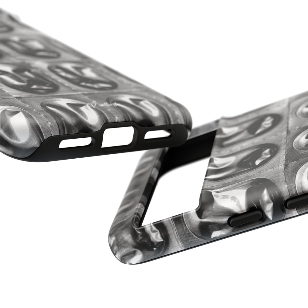 Metallic Mask Grid Tough Case