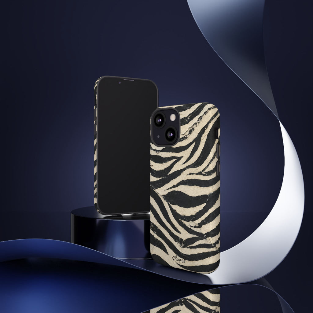 Zebra Stripe Tough Phone Case