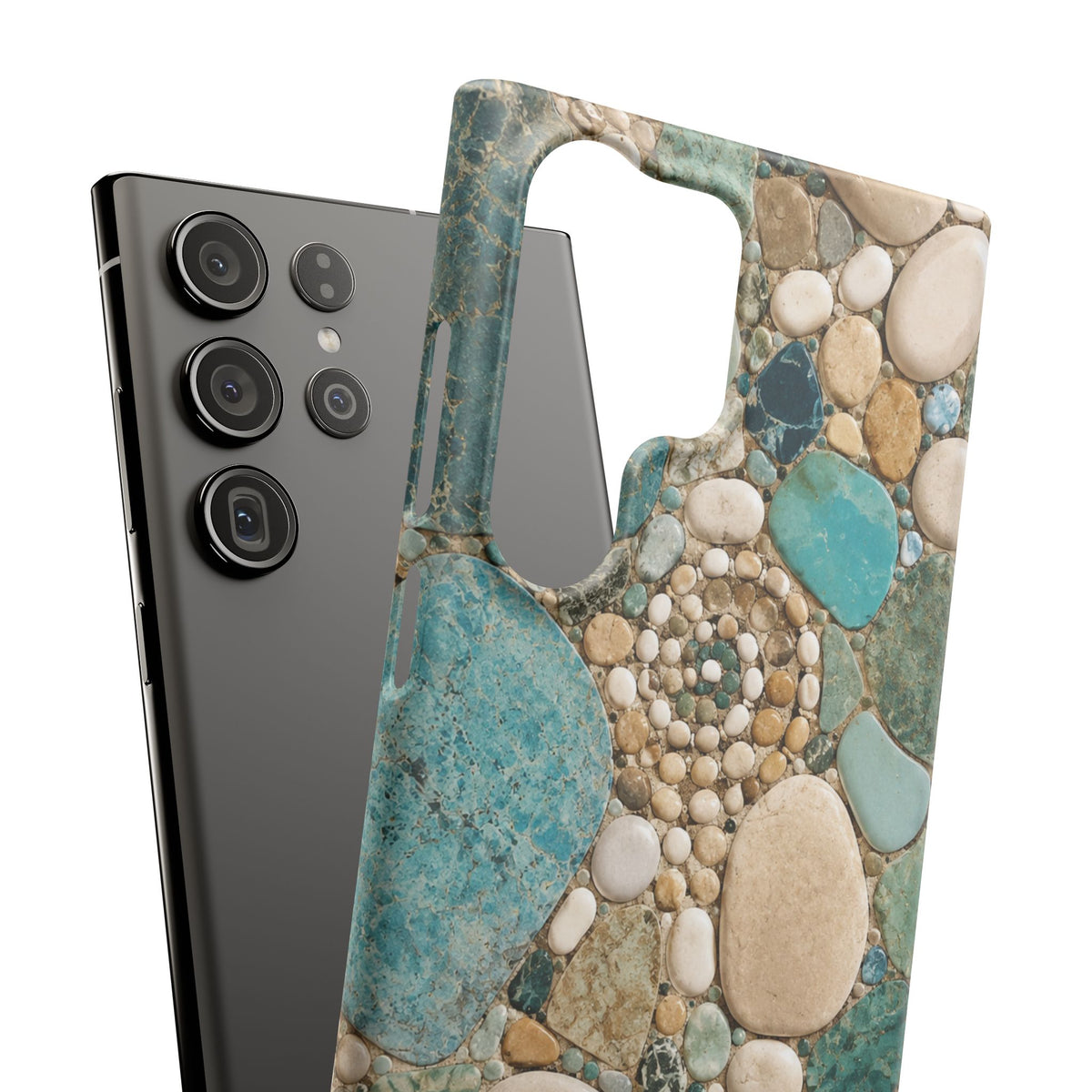 Sea Glass Mosaic Snap Case