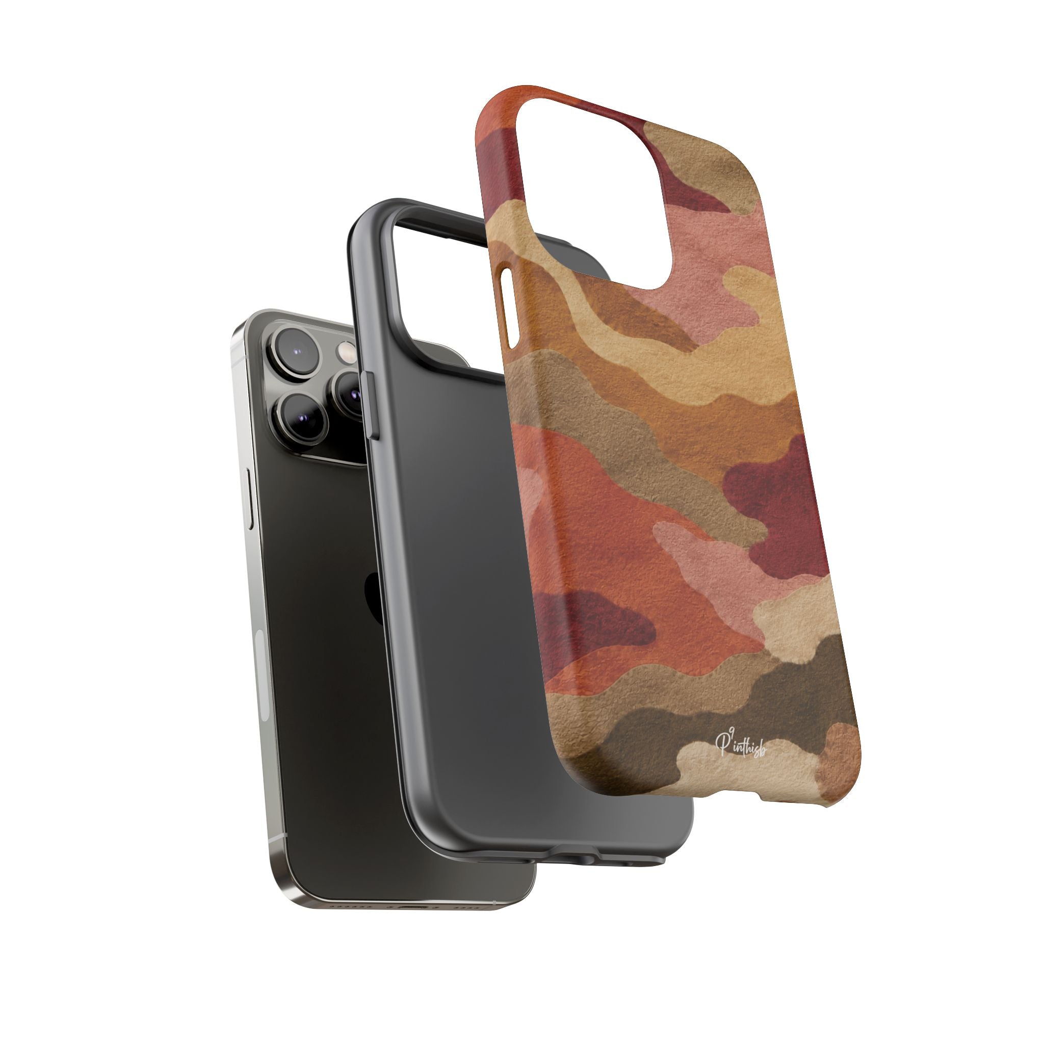 Watercolour Camo Tough Case