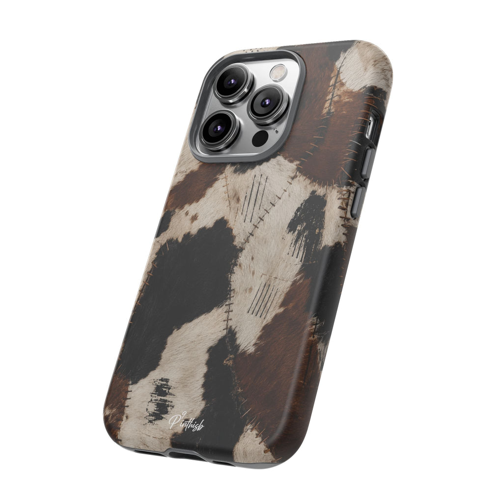 Brown & Black Animal Print Tough Case
