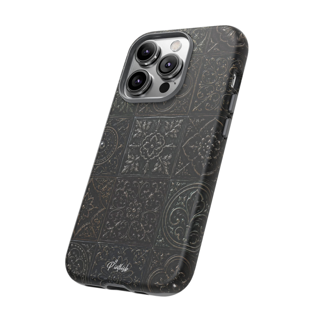Mosaic Pattern Tough Phone Case