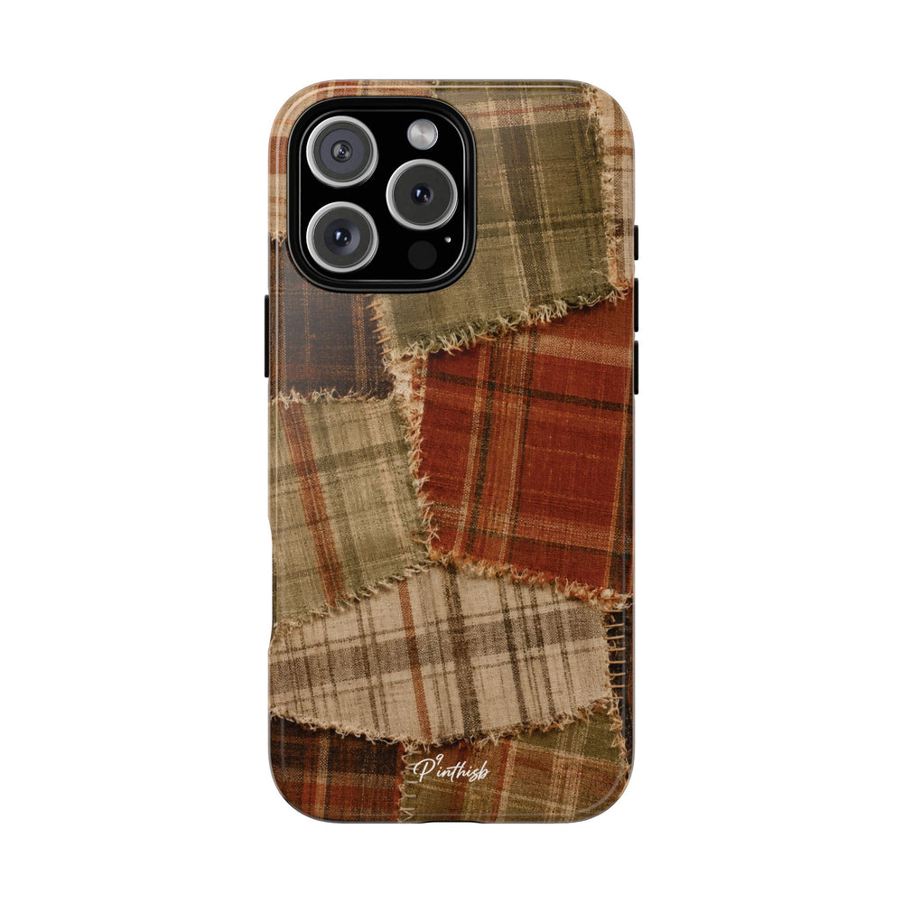 Rustic Fall Patchwork Tough Case
