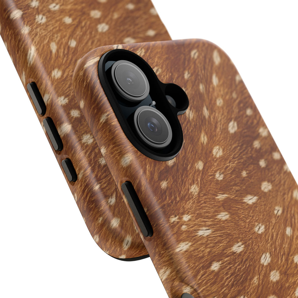 Caramel Deer Pattern Tough Case