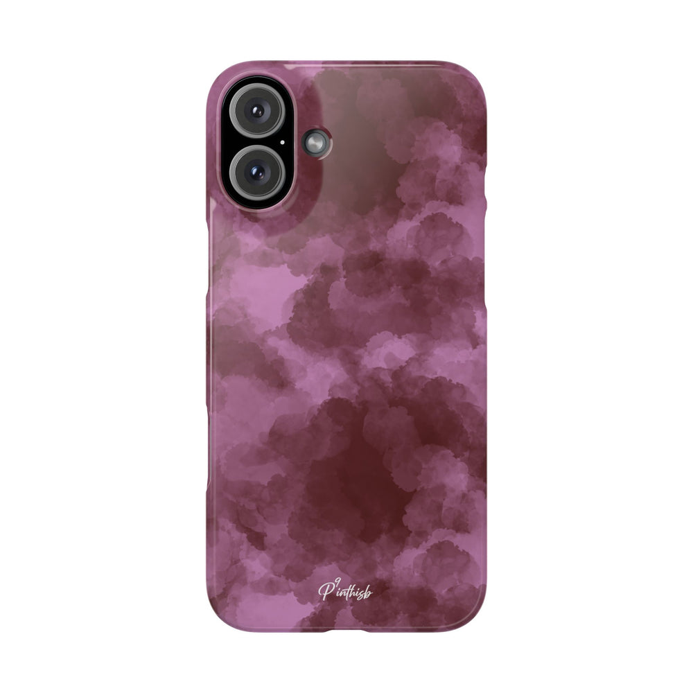 Purple Rain Snap Phone Case