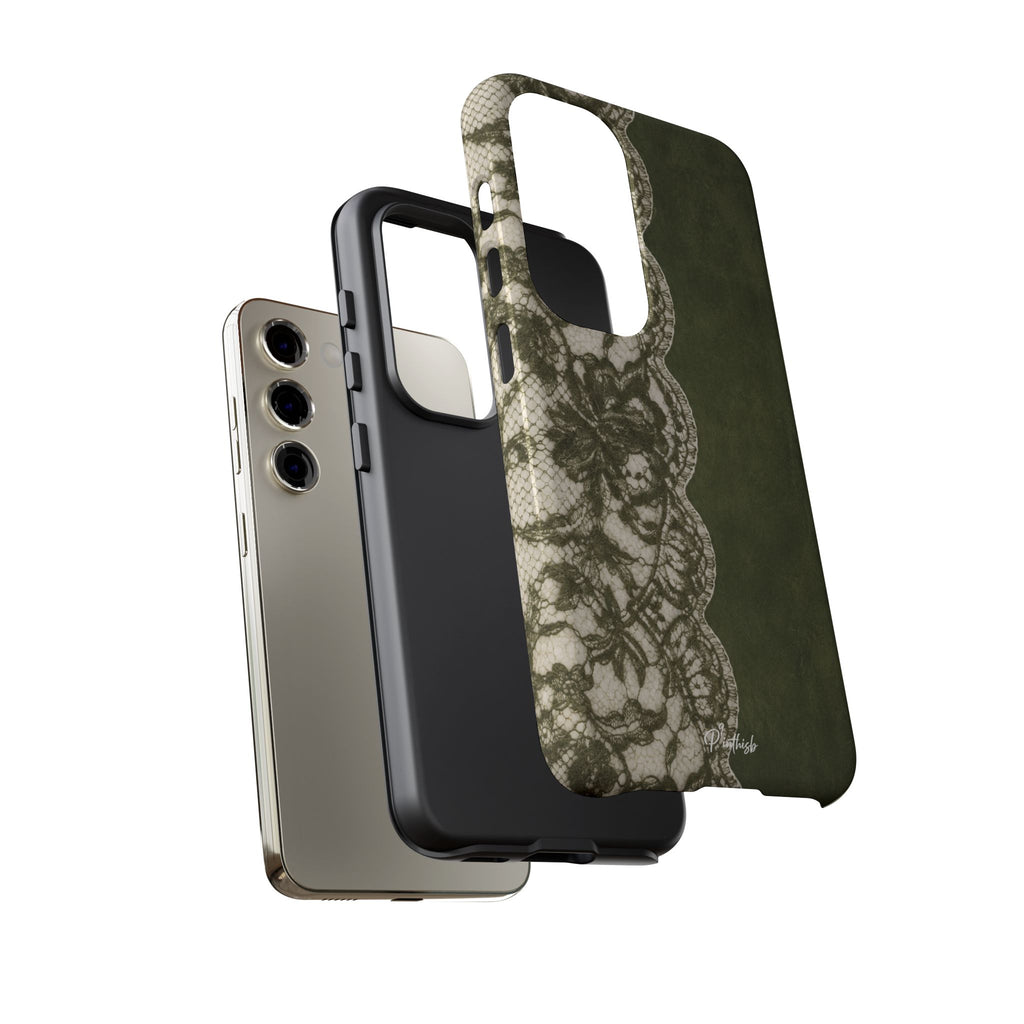 Olive Lace Tough Case