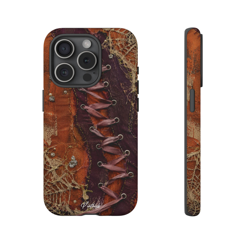 Vintage Leather Lace Tough Case