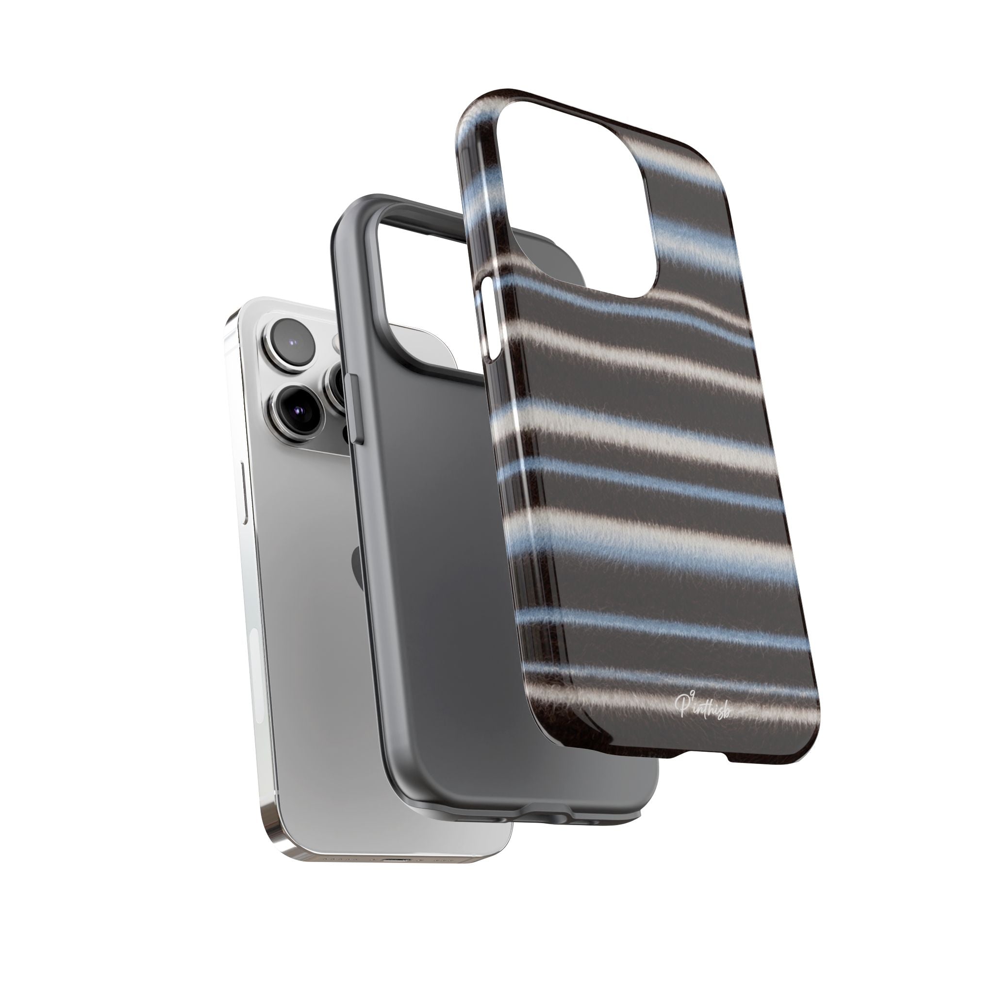 Striped Wave Tough Case