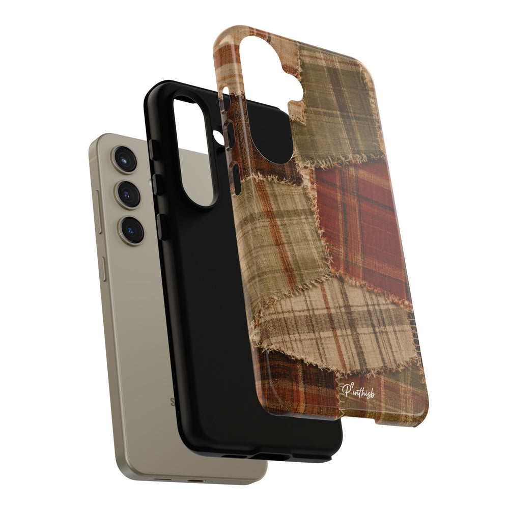 Rustic Fall Patchwork Tough Case
