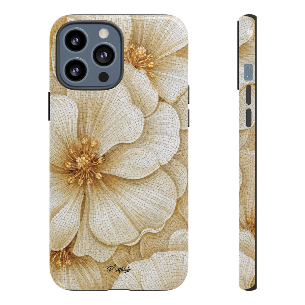 Floral Gold Bloom Tough Case