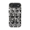 Metallic Mask Grid Tough Case