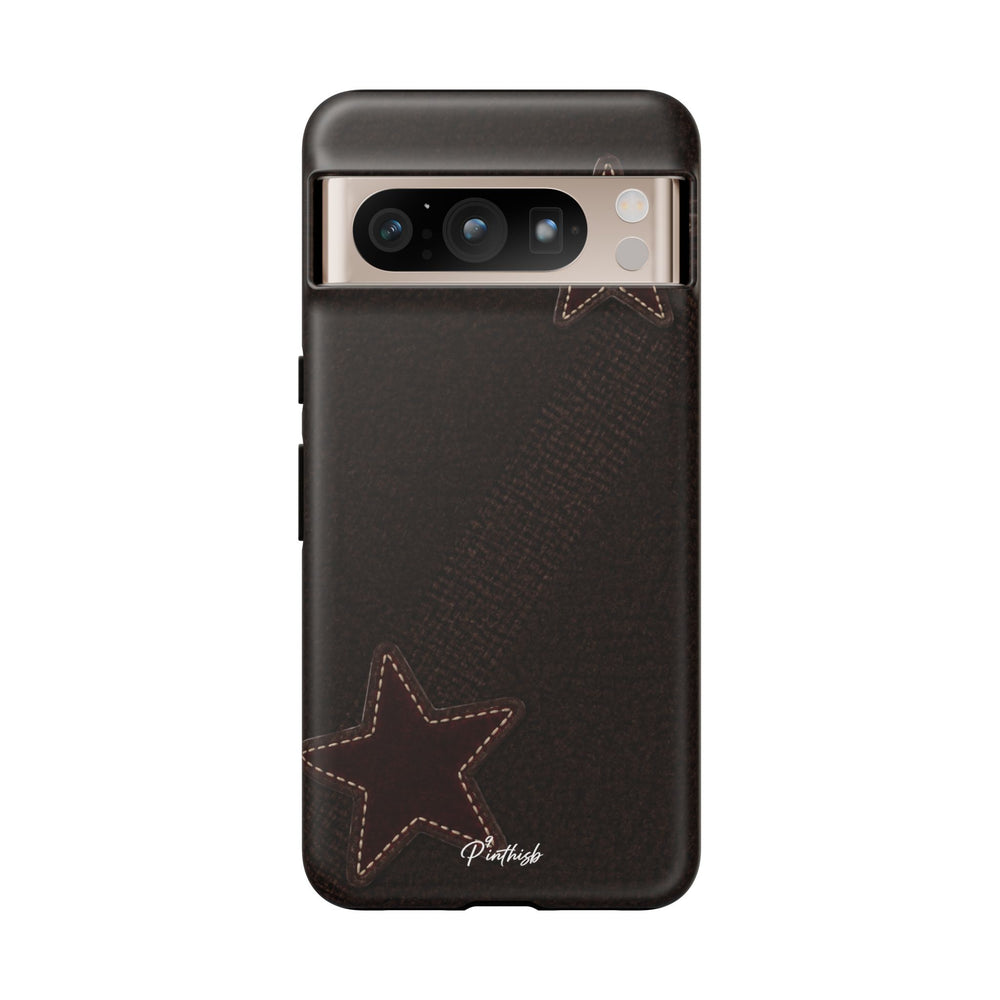 Rustic Stitched Star Phone Case