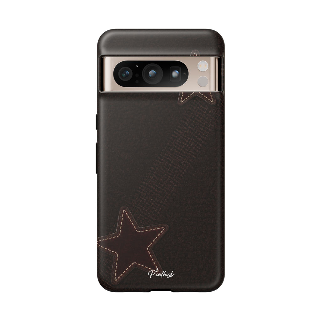 Rustic Stitched Star Phone Case