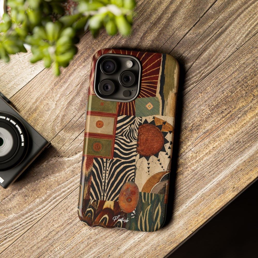 Abstract Boho Collage Tough Case