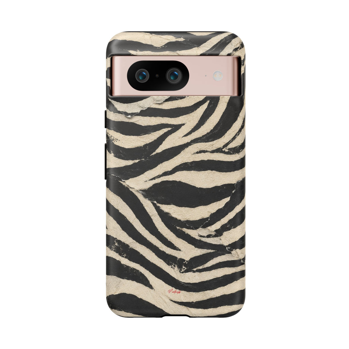 Wavy Peach & Mauve Tough Case