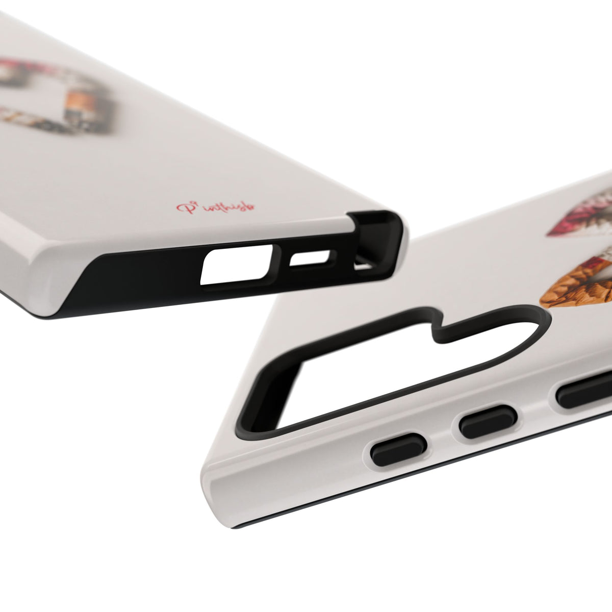 Cigarette Butts Heart Tough Case