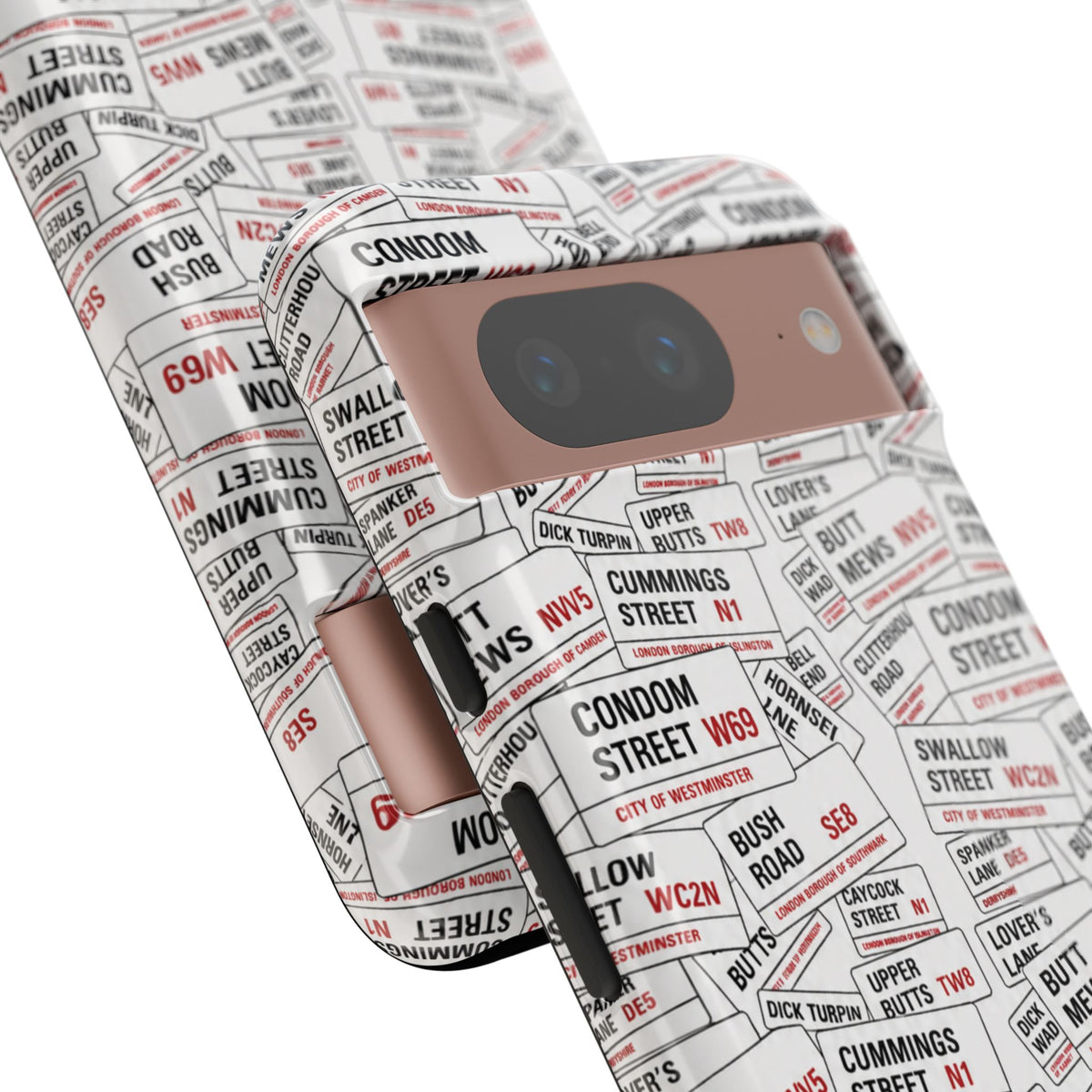 Cheeky London Street Signs Phone Case