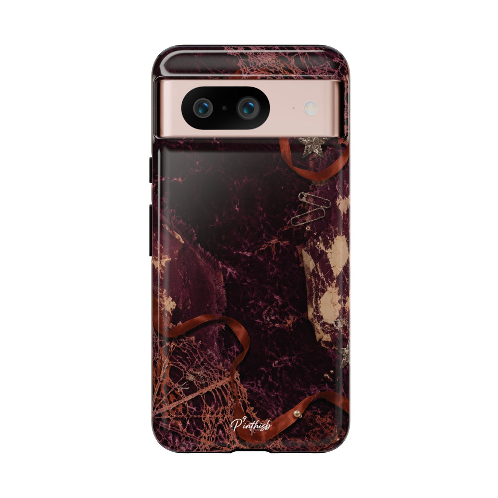 Dark Maroon Vintage Tough Case