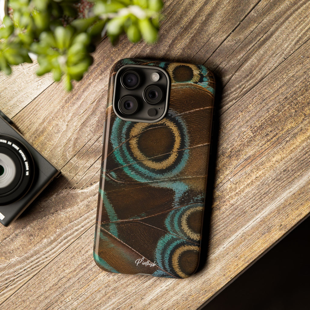 Peacock Feather Pattern Tough Case