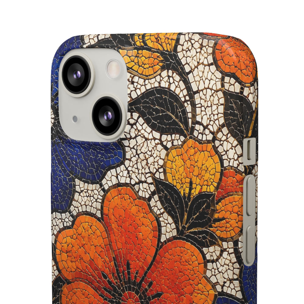 Floral Mosaic Snap Case