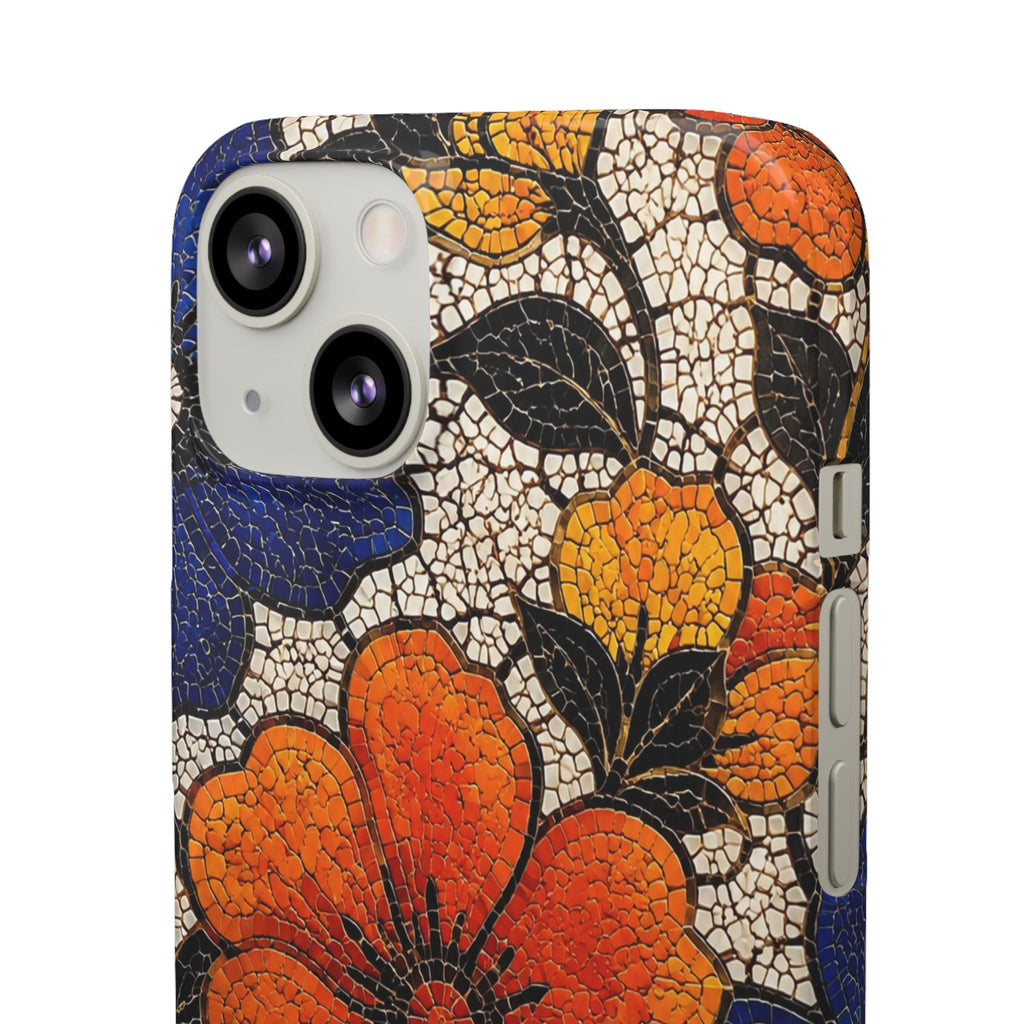 Floral Mosaic Snap Case