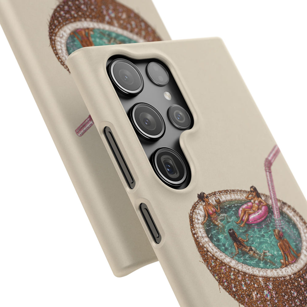 Coconut Pool Snap Phone Case