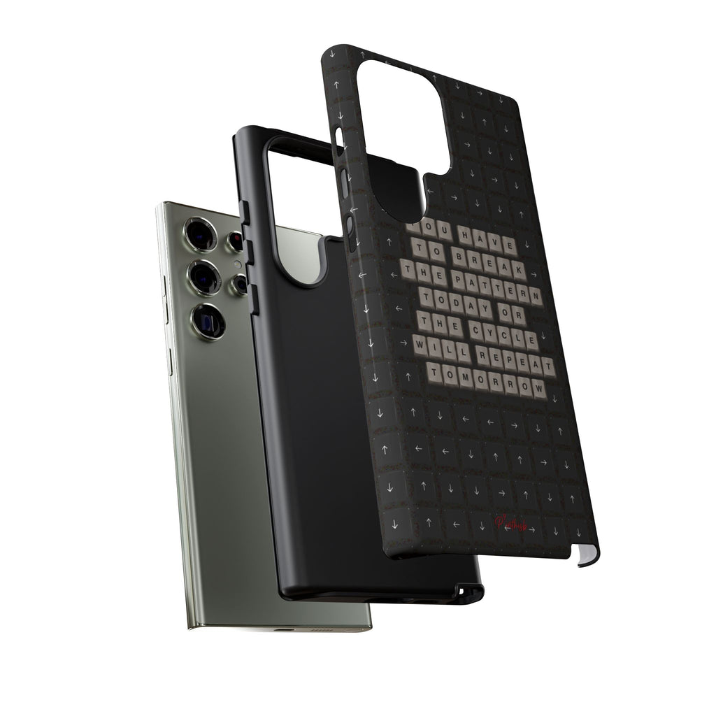 "Break the pattern" Keyboard Tough Case