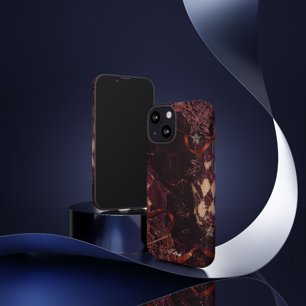 Dark Maroon Vintage Tough Case