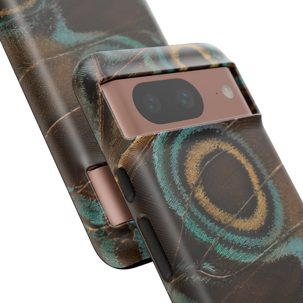 Peacock Feather Pattern Tough Case