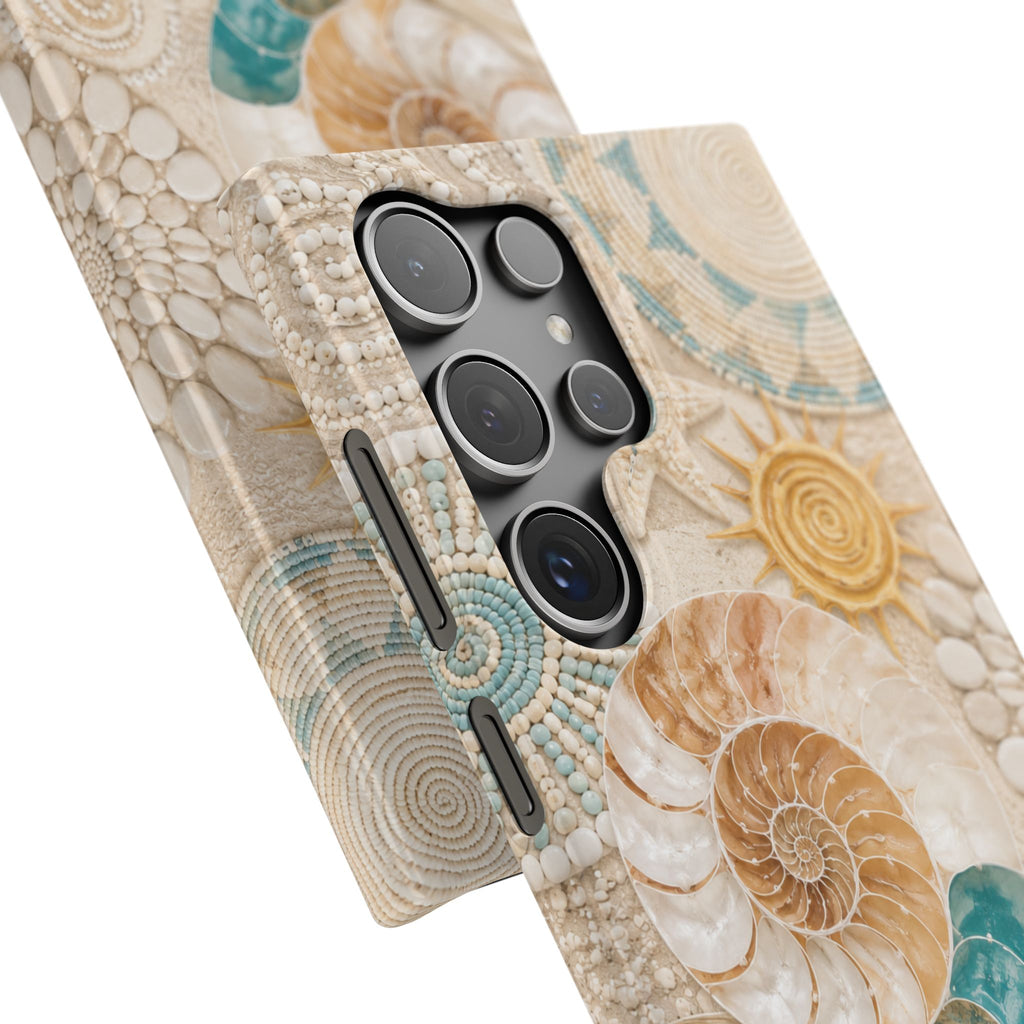 Coastal Seashell Snap Case