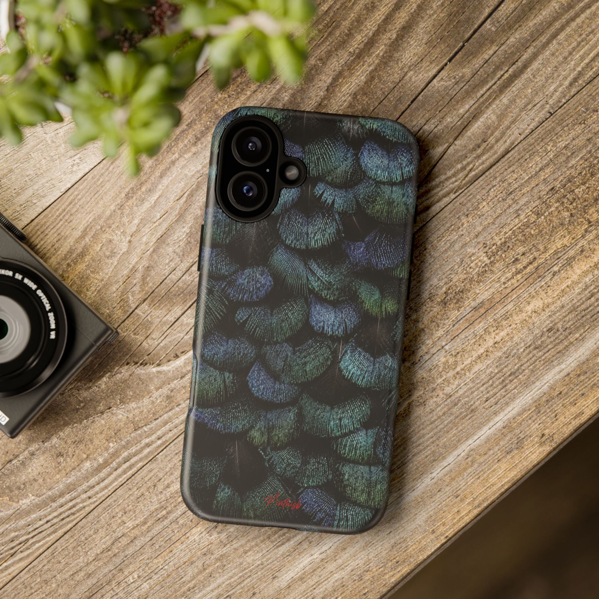 Iridescent Feather Tough Case