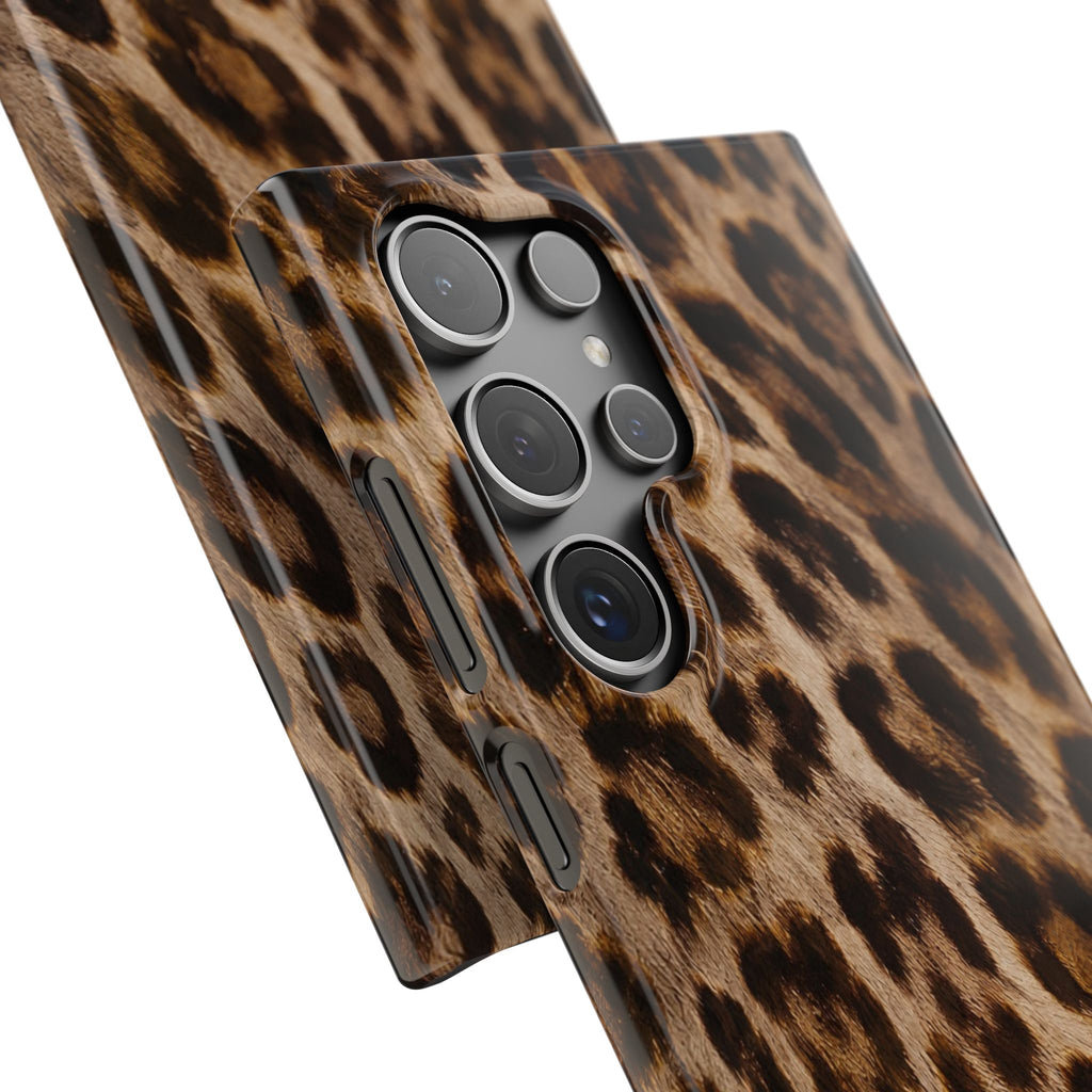 Leopard Print Snap Phone Case